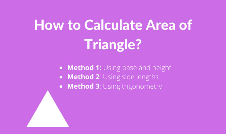 Calculate the Area of Triangle