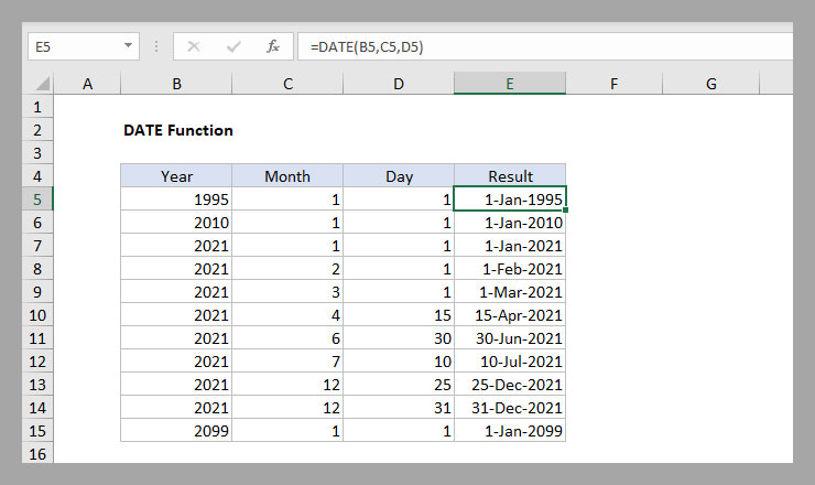 How to Display Date in Excel?
