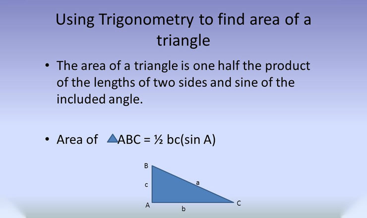 Using Trigonometry